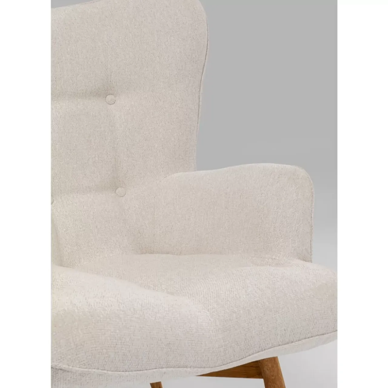 Sessel-KARE Design Sessel Vicky Creme