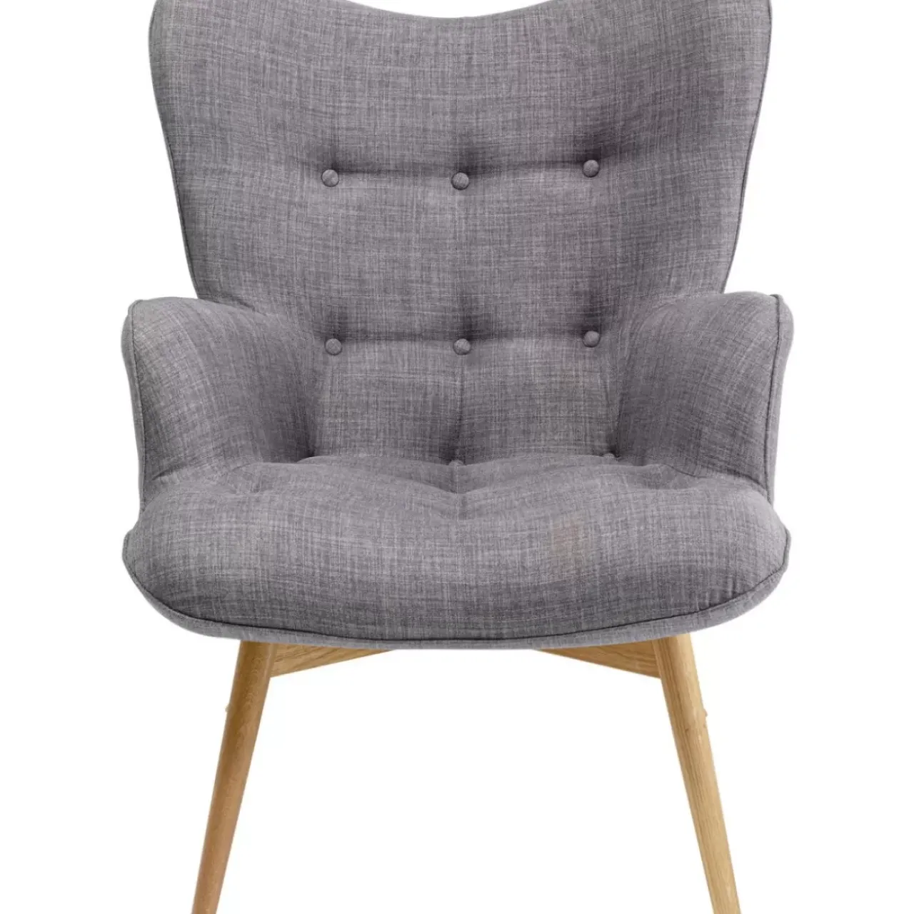 Sessel-KARE Design Sessel Vicky Grau