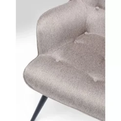 Sessel-KARE Design Sessel Vicky Loco Taupe