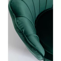 Sessel-KARE Design Sessel Water Lily Black Dunkelgrun