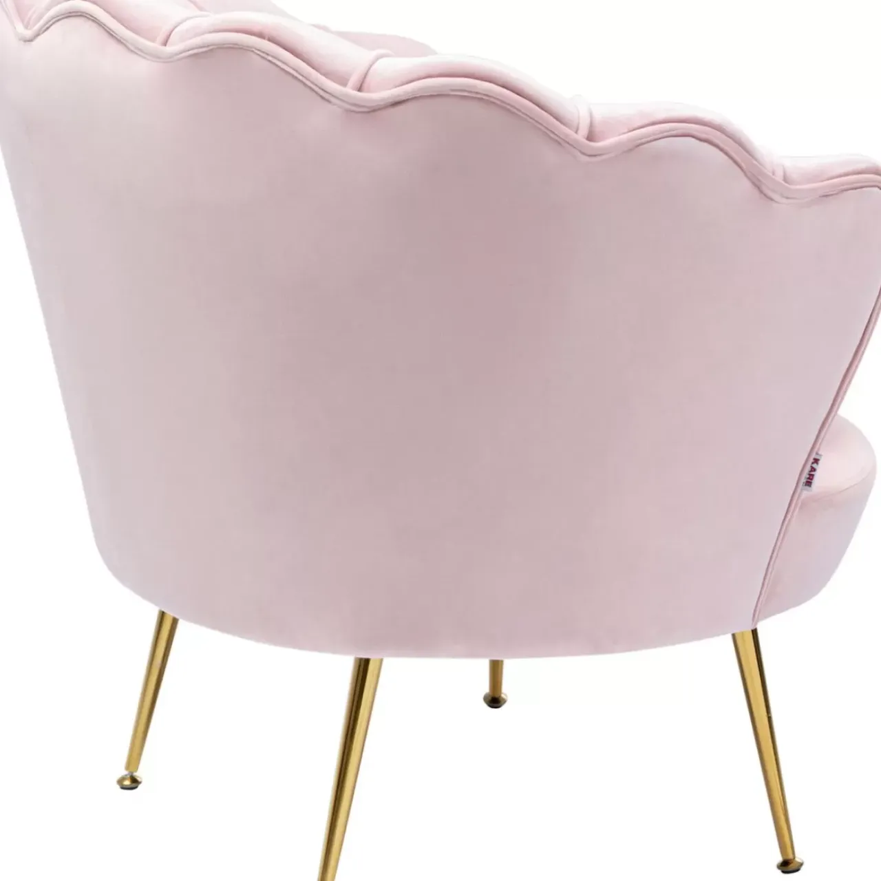 Sessel-KARE Design Sessel Water Lily Rosa
