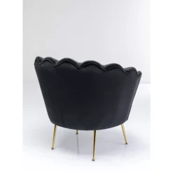Sessel-KARE Design Sessel Water Lily Schwarz