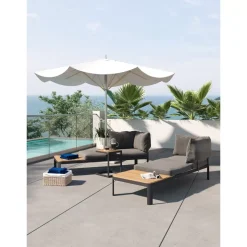 Outdoormöbel-KARE Design Set Happy Day Flexible (3-Tlg.)