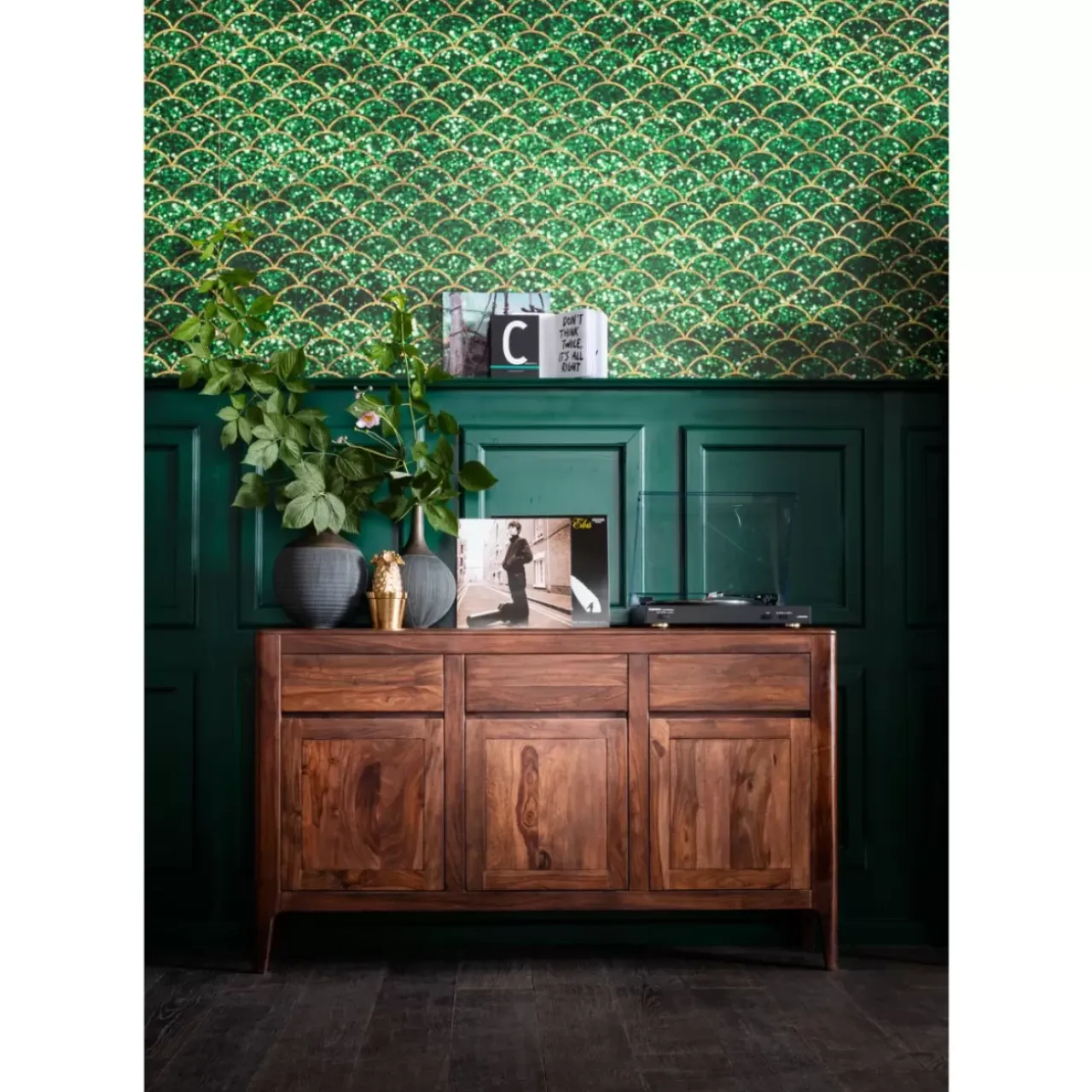 Kommoden & Sideboards-KARE Design Sideboard Brooklyn Walnut