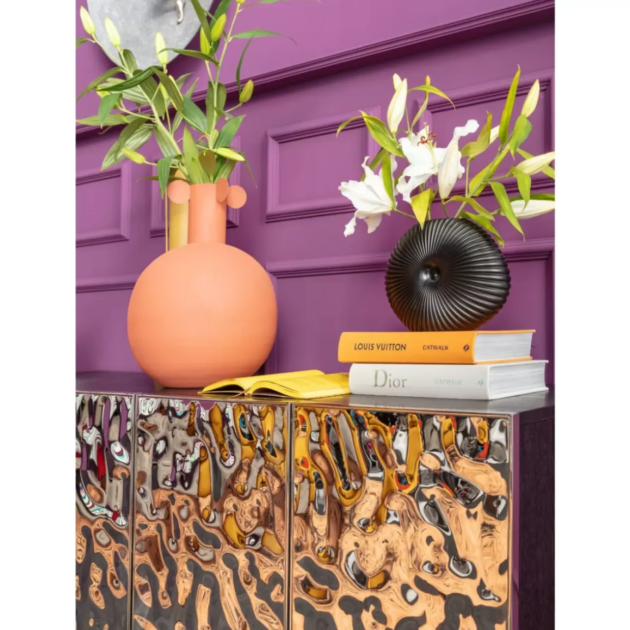 Kommoden & Sideboards-KARE Design Sideboard Caldera 160X78Cm
