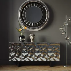 Kommoden & Sideboards-KARE Design Sideboard Caldera 160X78Cm