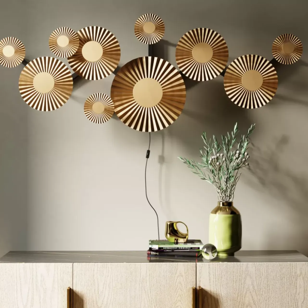 Kommoden & Sideboards-KARE Design Sideboard Cesaro 160X76Cm