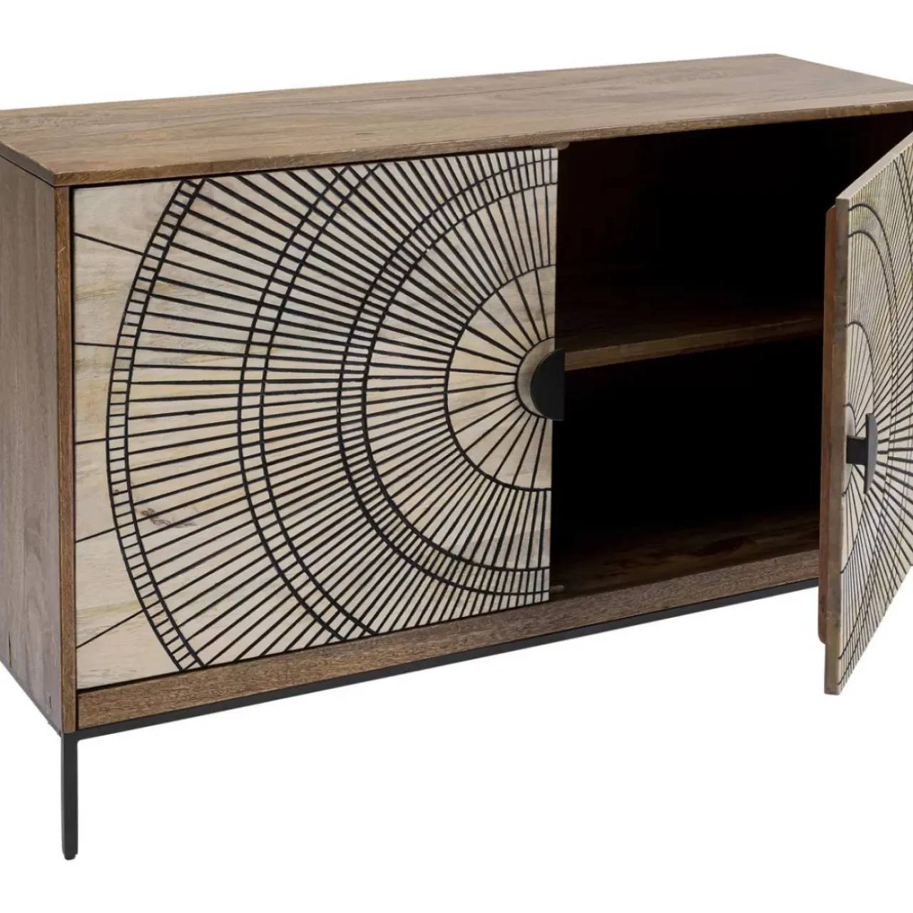 Kommoden & Sideboards-KARE Design Sideboard Eye Of Tiger 115