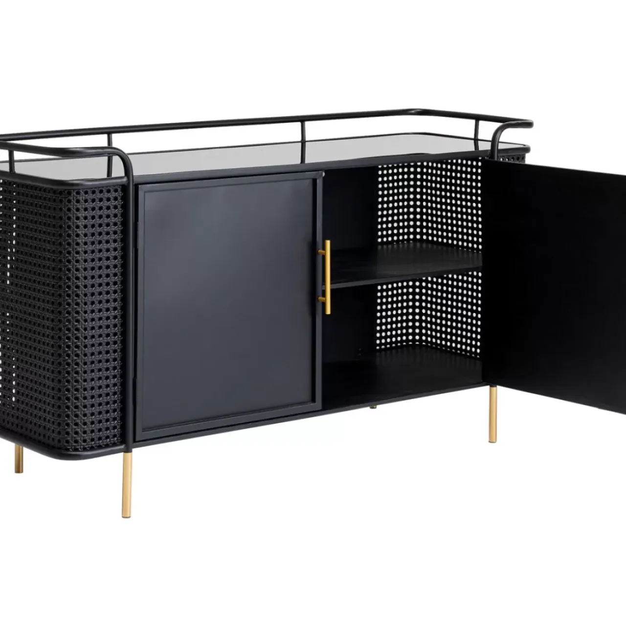 Kommoden & Sideboards-KARE Design Sideboard Fence 120X70Cm