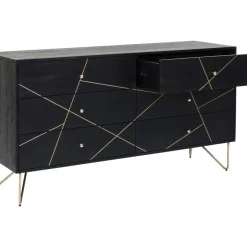 Kommoden & Sideboards-KARE Design Sideboard Gold Vein