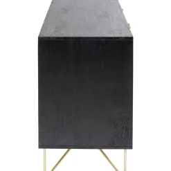 Kommoden & Sideboards-KARE Design Sideboard Gold Vein 3 Turig 145X82Cm