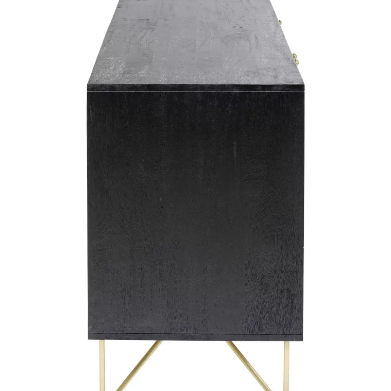 Kommoden & Sideboards-KARE Design Sideboard Gold Vein 3 Turig 145X82Cm
