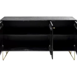 Kommoden & Sideboards-KARE Design Sideboard Gold Vein 3 Turig 145X82Cm