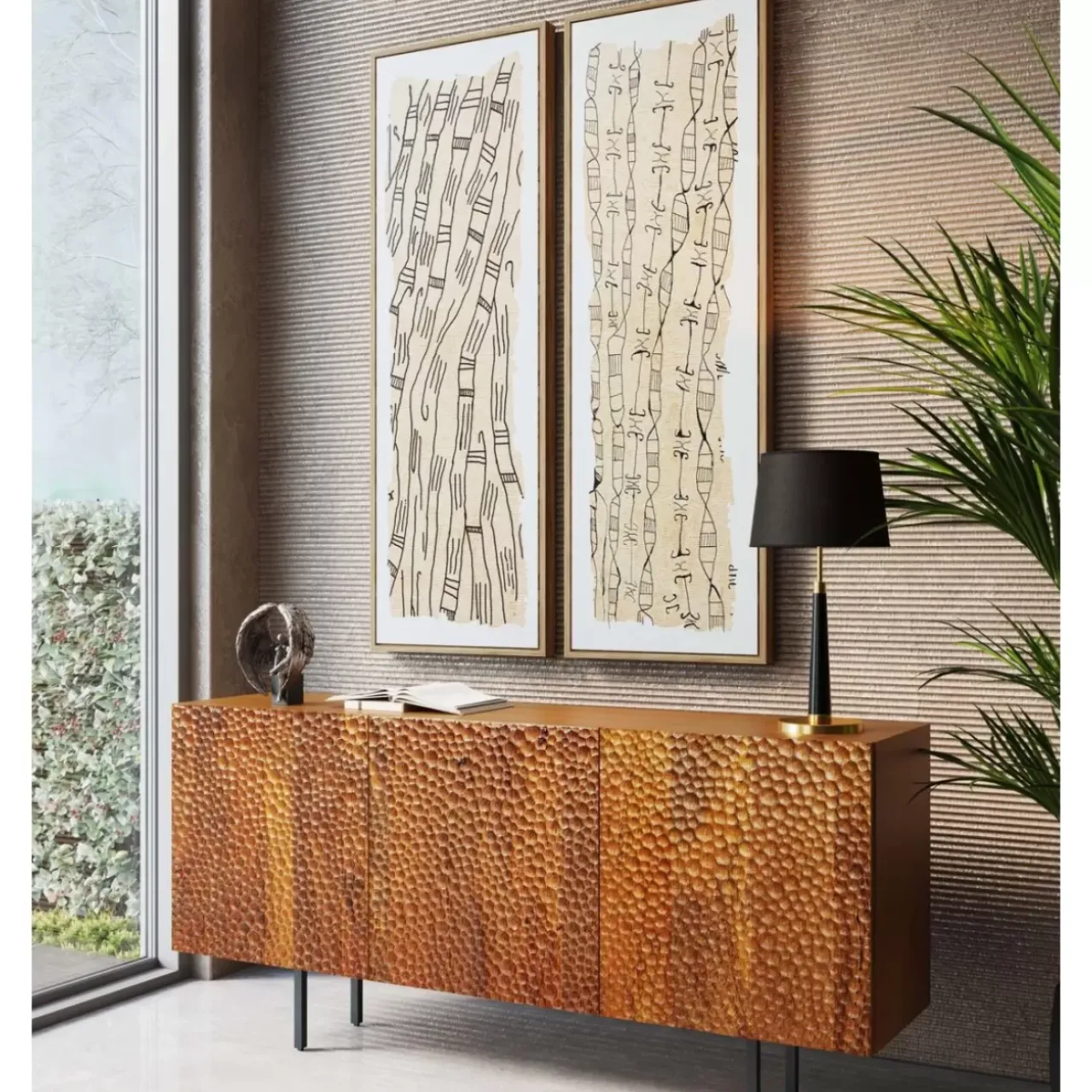 Kommoden & Sideboards-KARE Design Sideboard Hammer 160X75Cm