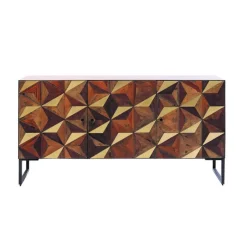 Kommoden & Sideboards-KARE Design Sideboard Illusion Gold