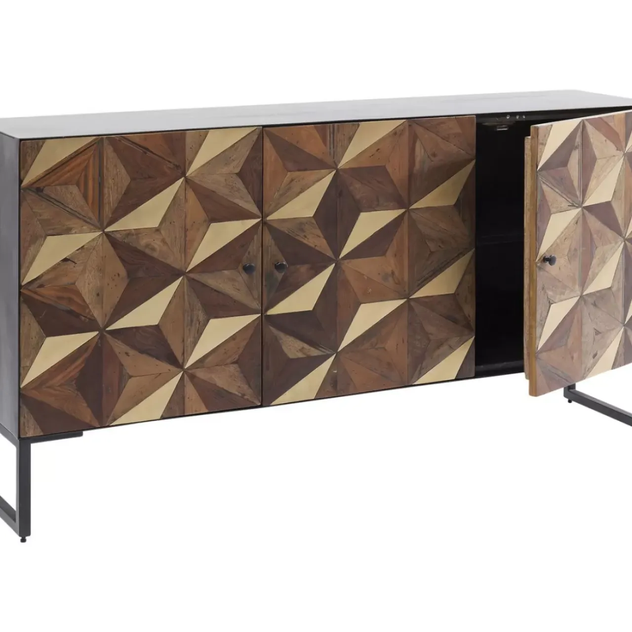 Kommoden & Sideboards-KARE Design Sideboard Illusion Gold