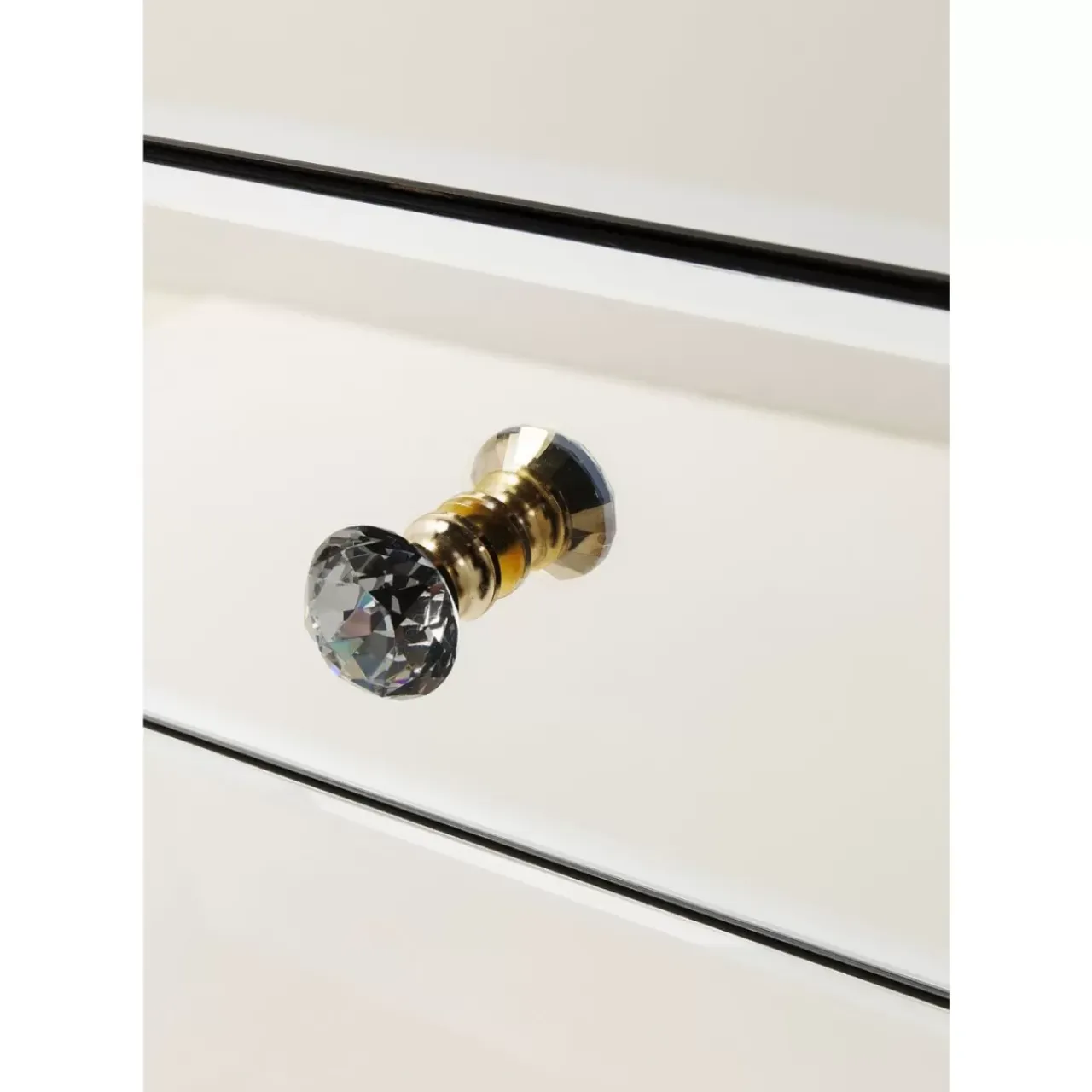 Kommoden & Sideboards-KARE Design Sideboard Luxury Champagne