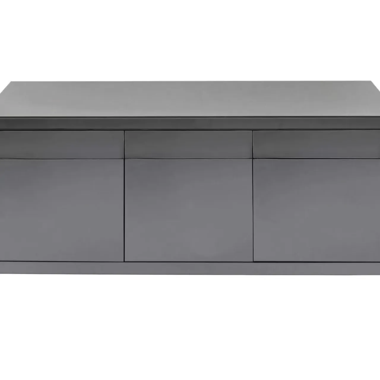 Kommoden & Sideboards-KARE Design Sideboard Luxury Push Grau