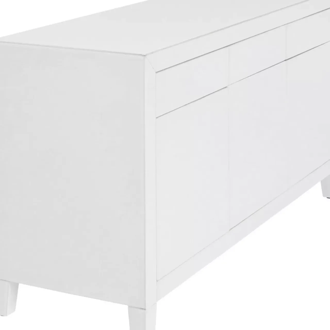 Kommoden & Sideboards-KARE Design Sideboard Luxury Push Weiss
