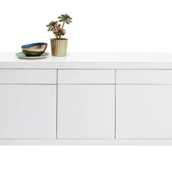 Kommoden & Sideboards-KARE Design Sideboard Luxury Push Weiss