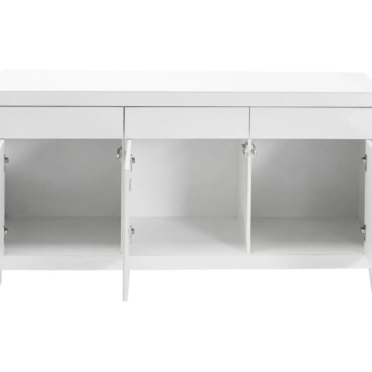 Kommoden & Sideboards-KARE Design Sideboard Luxury Push Weiss