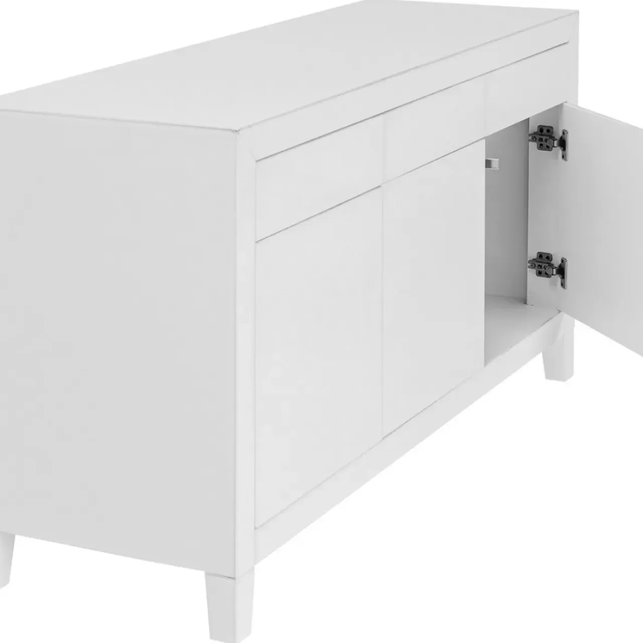 Kommoden & Sideboards-KARE Design Sideboard Luxury Push Weiss