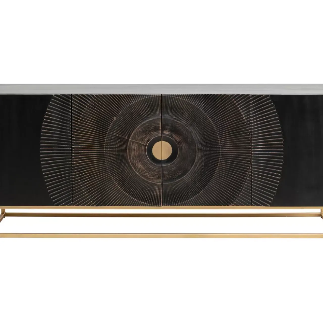 Kommoden & Sideboards-KARE Design Sideboard Madeira Dunkel 177X75Cm
