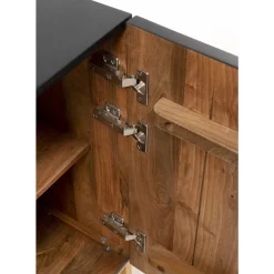 Kommoden & Sideboards-KARE Design Sideboard Madeira Dunkel 177X75Cm