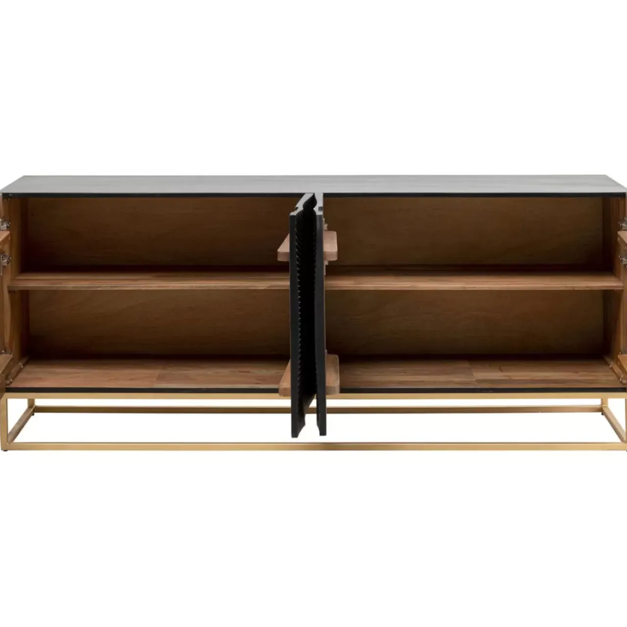 Kommoden & Sideboards-KARE Design Sideboard Madeira Dunkel 177X75Cm