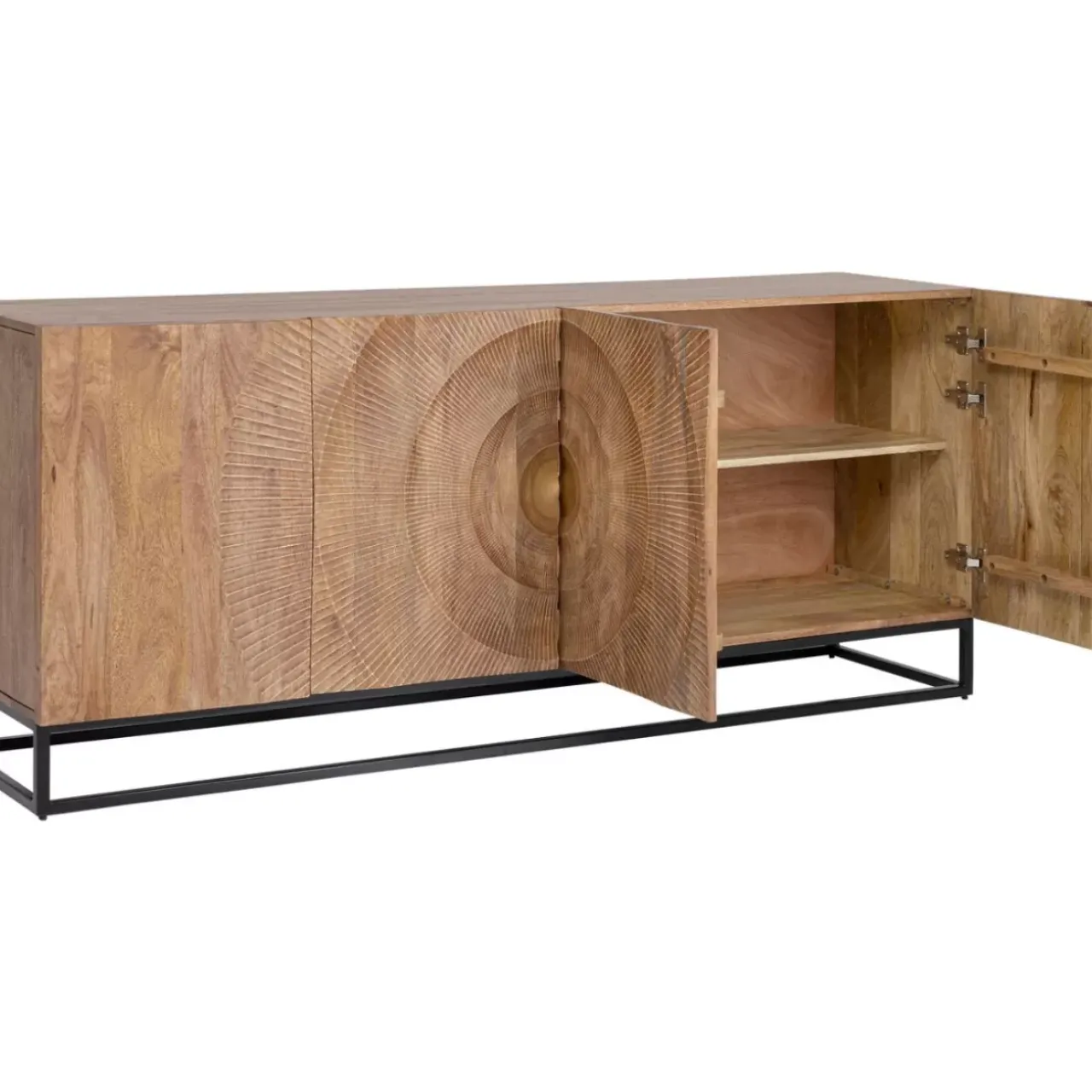 Kommoden & Sideboards-KARE Design Sideboard Madeira Hell 177X75Cm