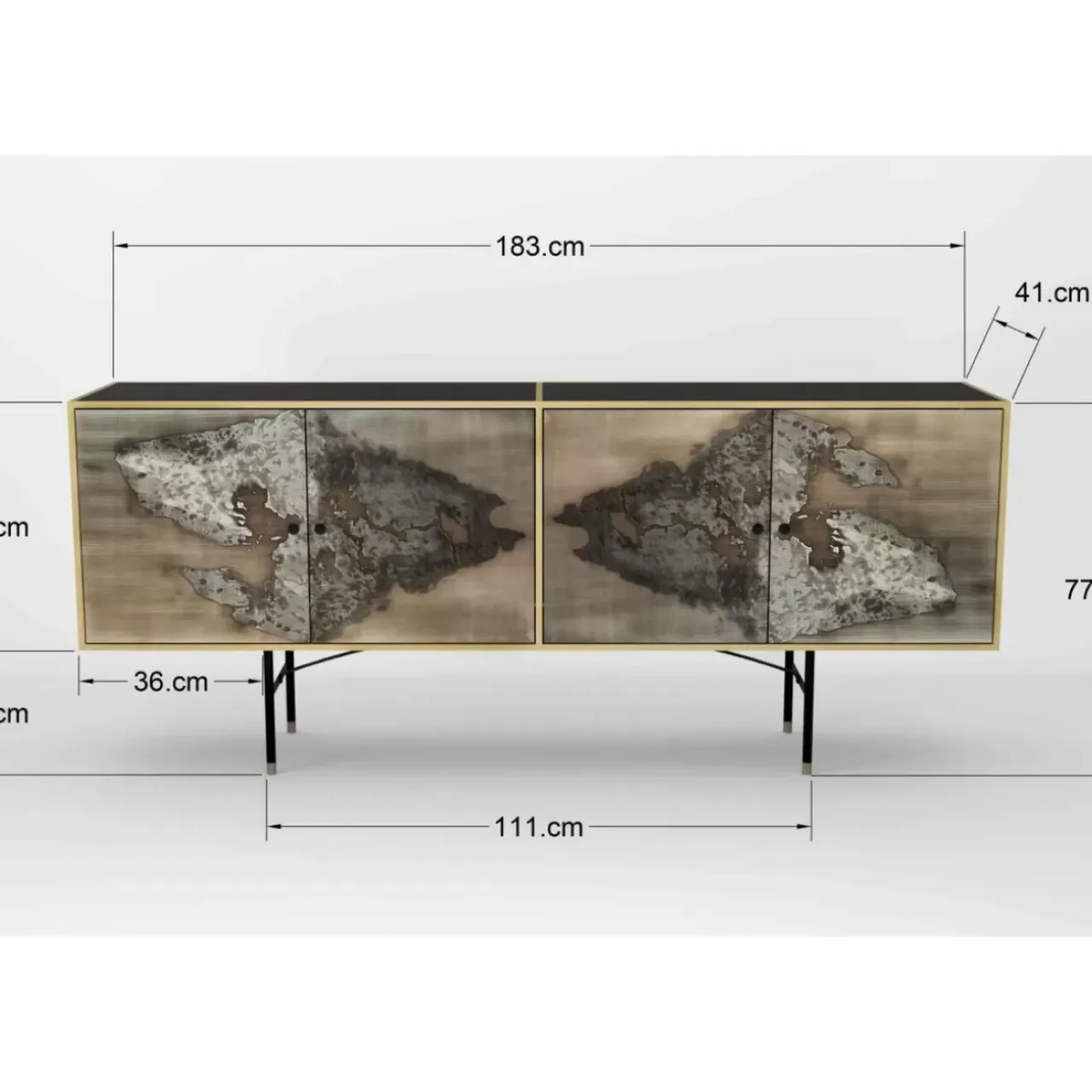 Kommoden & Sideboards-KARE Design Sideboard Mancha