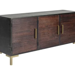 Kommoden & Sideboards-KARE Design Sideboard Olbia Dunkel 160X77Cm