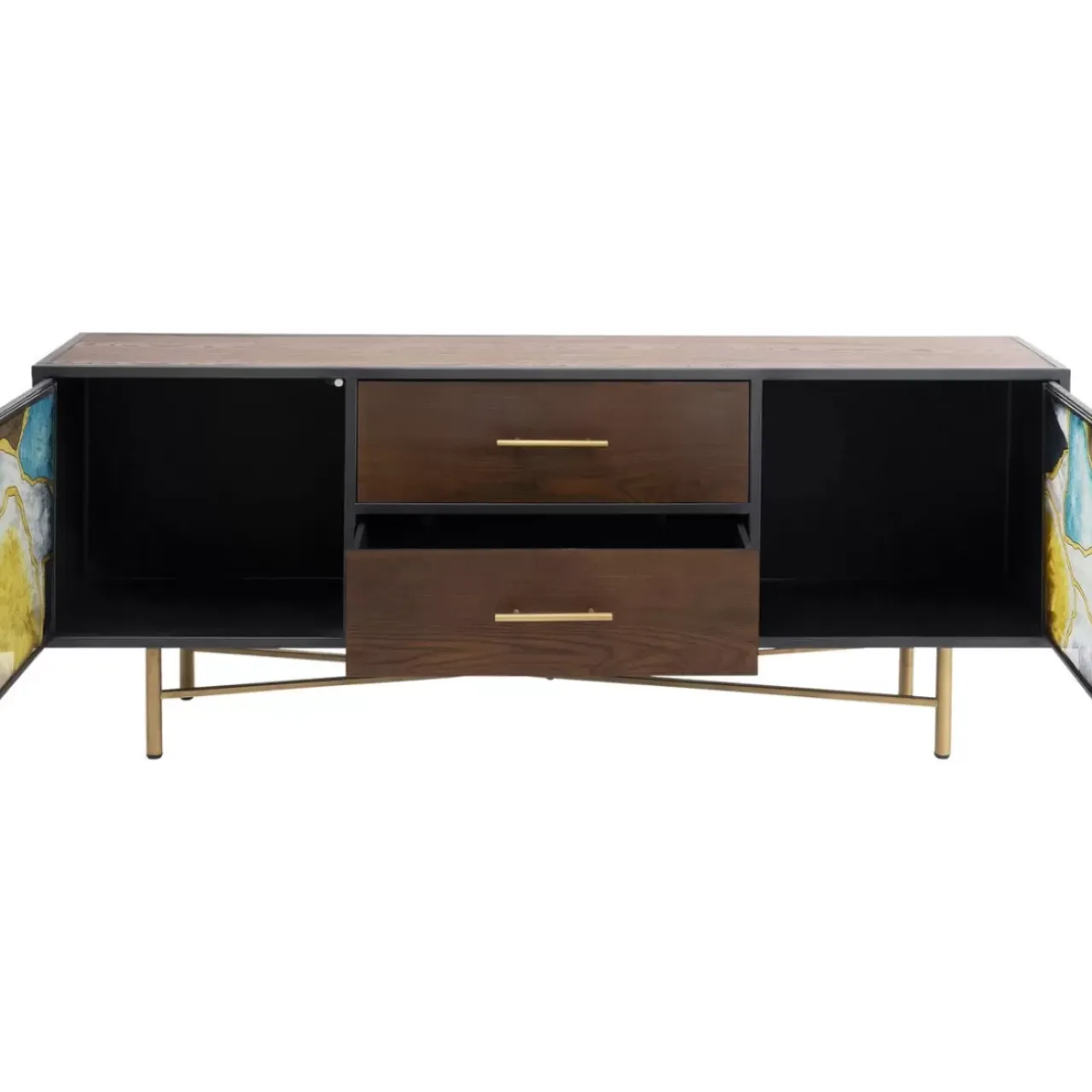 Kommoden & Sideboards-KARE Design Sideboard Opal 140X55Cm