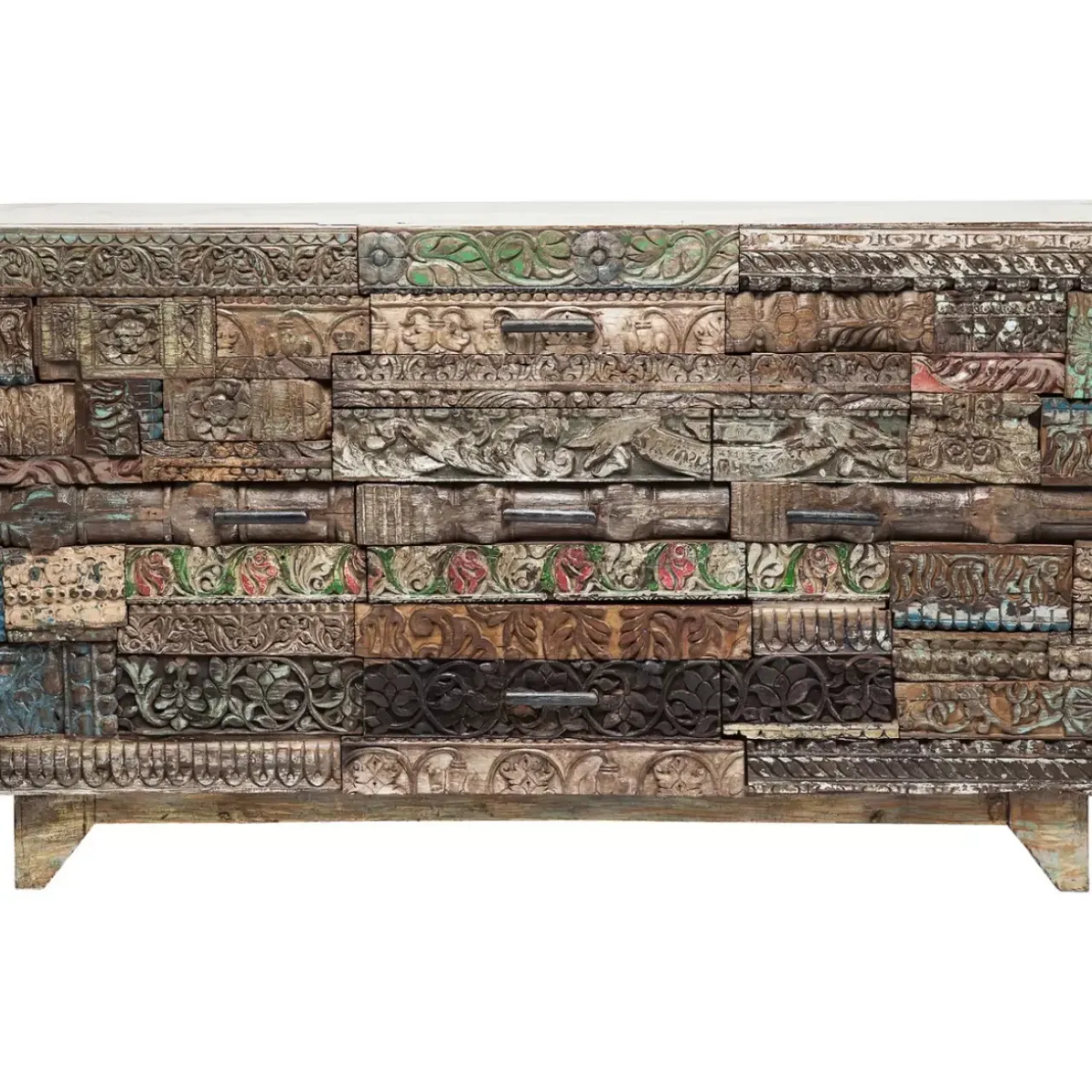 Kommoden & Sideboards-KARE Design Sideboard Shanti Surprise Puzzle