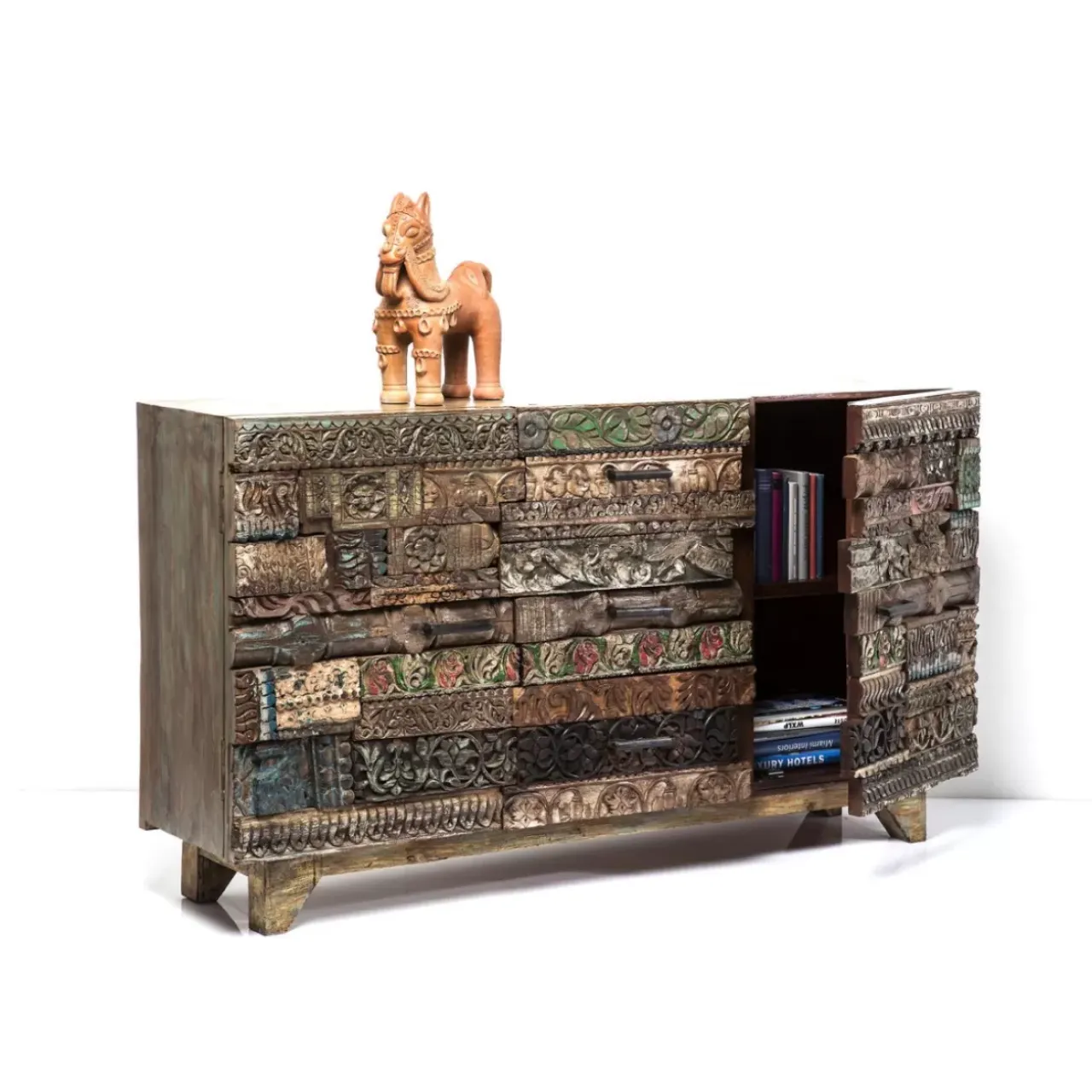 Kommoden & Sideboards-KARE Design Sideboard Shanti Surprise Puzzle