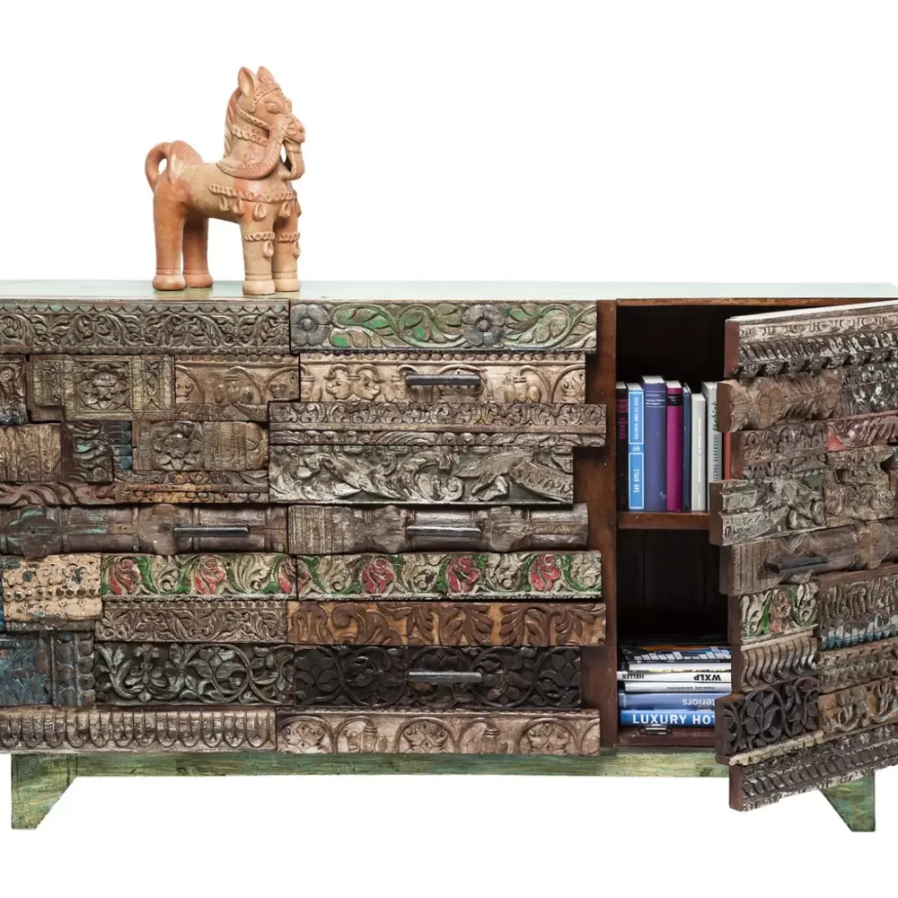 Kommoden & Sideboards-KARE Design Sideboard Shanti Surprise Puzzle