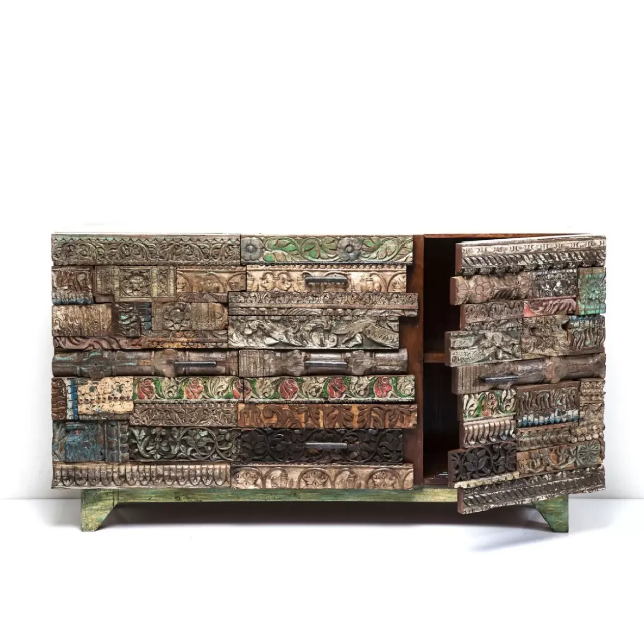 Kommoden & Sideboards-KARE Design Sideboard Shanti Surprise Puzzle