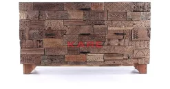 Kommoden & Sideboards-KARE Design Sideboard Shanti Surprise Puzzle Nature