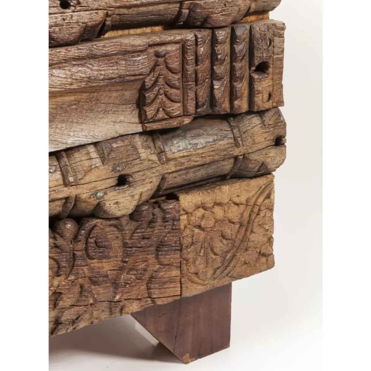 Kommoden & Sideboards-KARE Design Sideboard Shanti Surprise Puzzle Nature