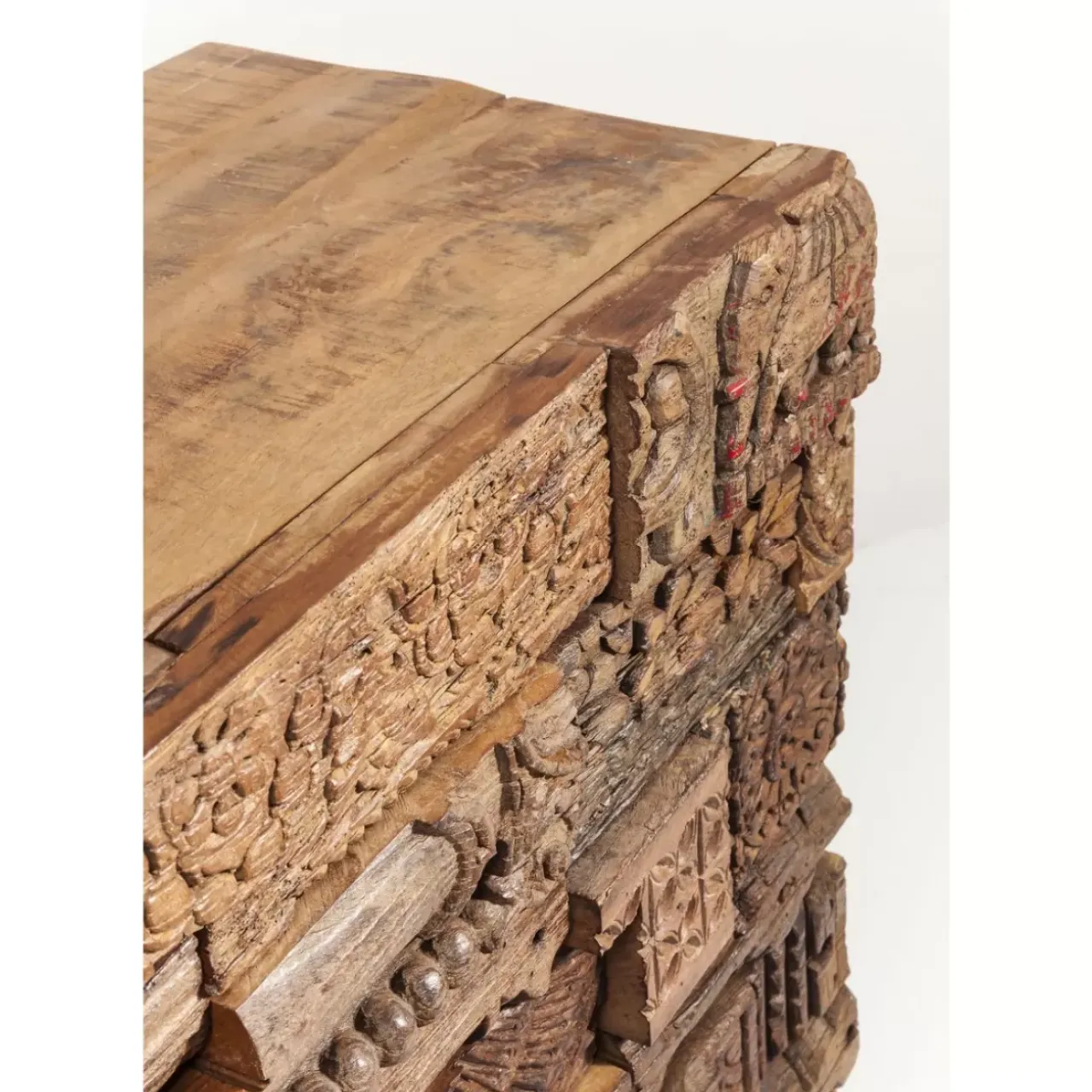 Kommoden & Sideboards-KARE Design Sideboard Shanti Surprise Puzzle Nature