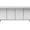 Kommoden & Sideboards-KARE Design Sideboard Soran Schwarz 160X45Cm
