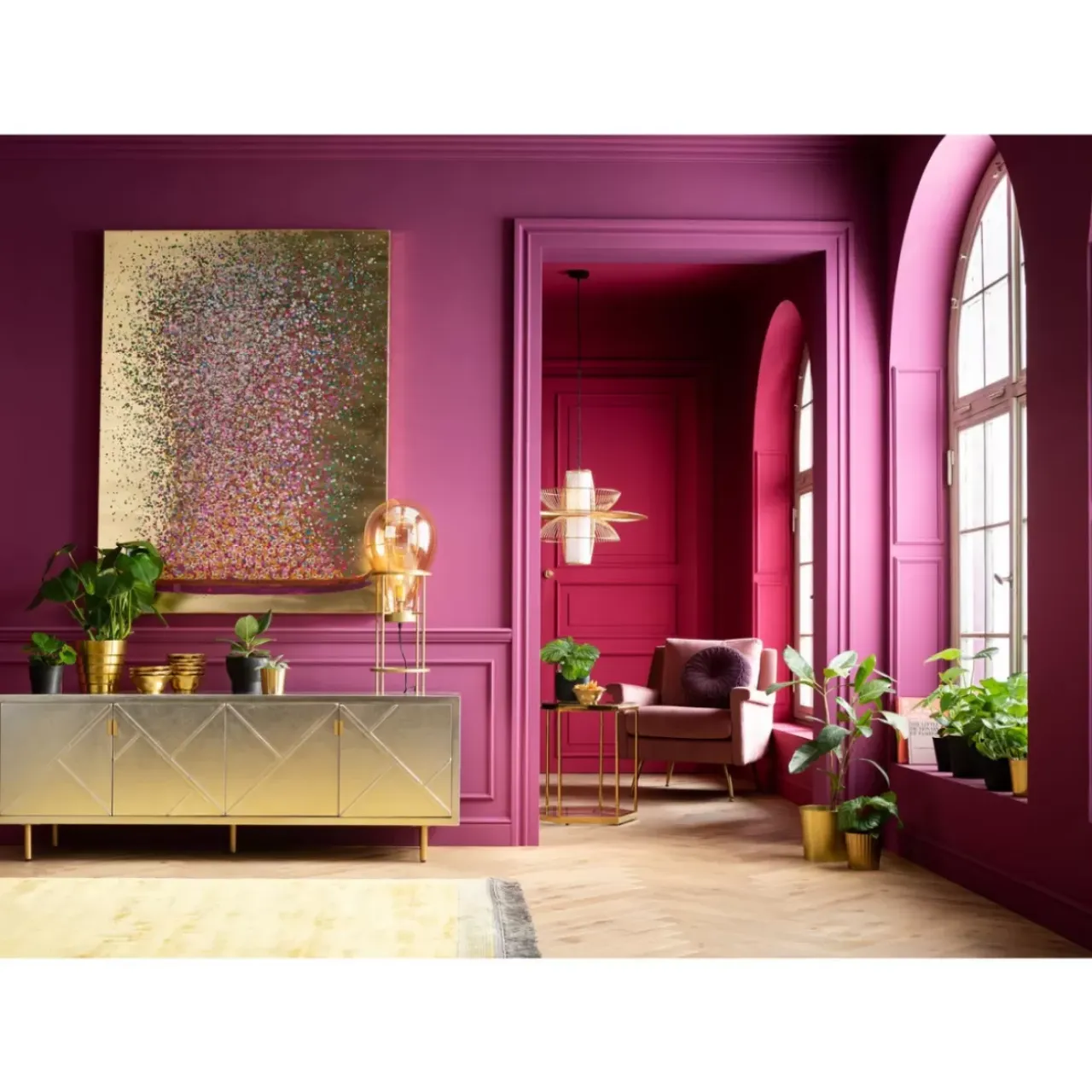 Kommoden & Sideboards-KARE Design Sideboard Venice Triangle 180