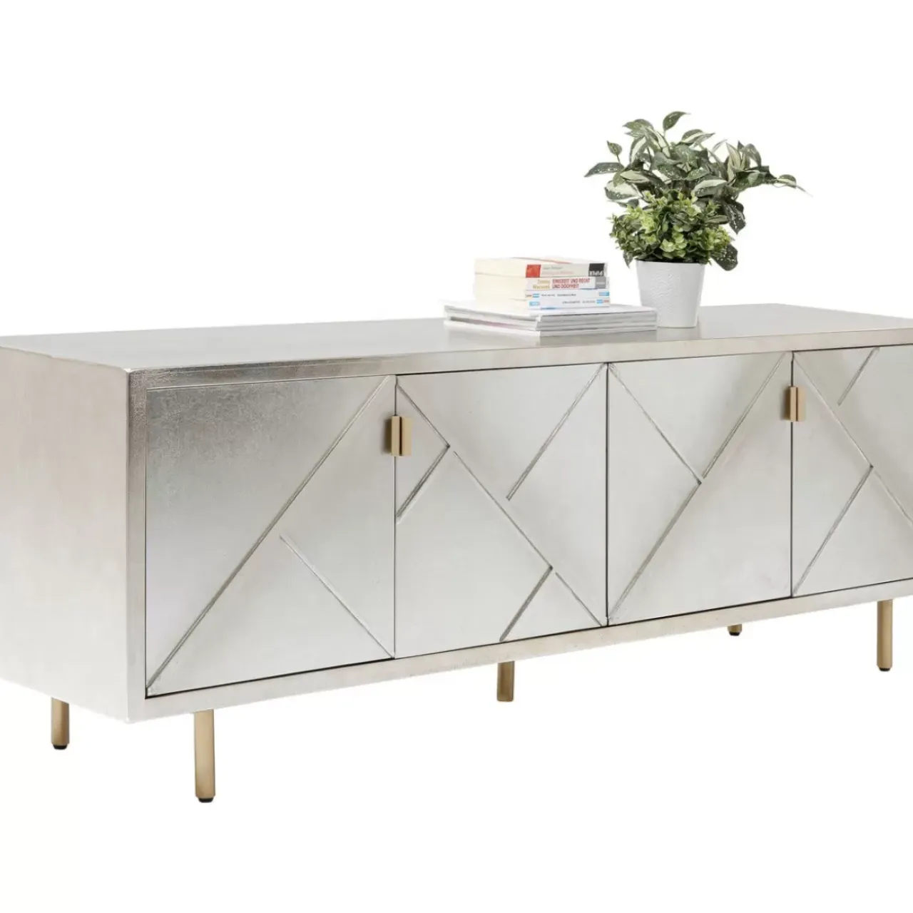 Kommoden & Sideboards-KARE Design Sideboard Venice Triangle 180