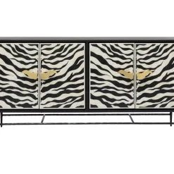 Kommoden & Sideboards-KARE Design Sideboard Zebra 160X80Cm