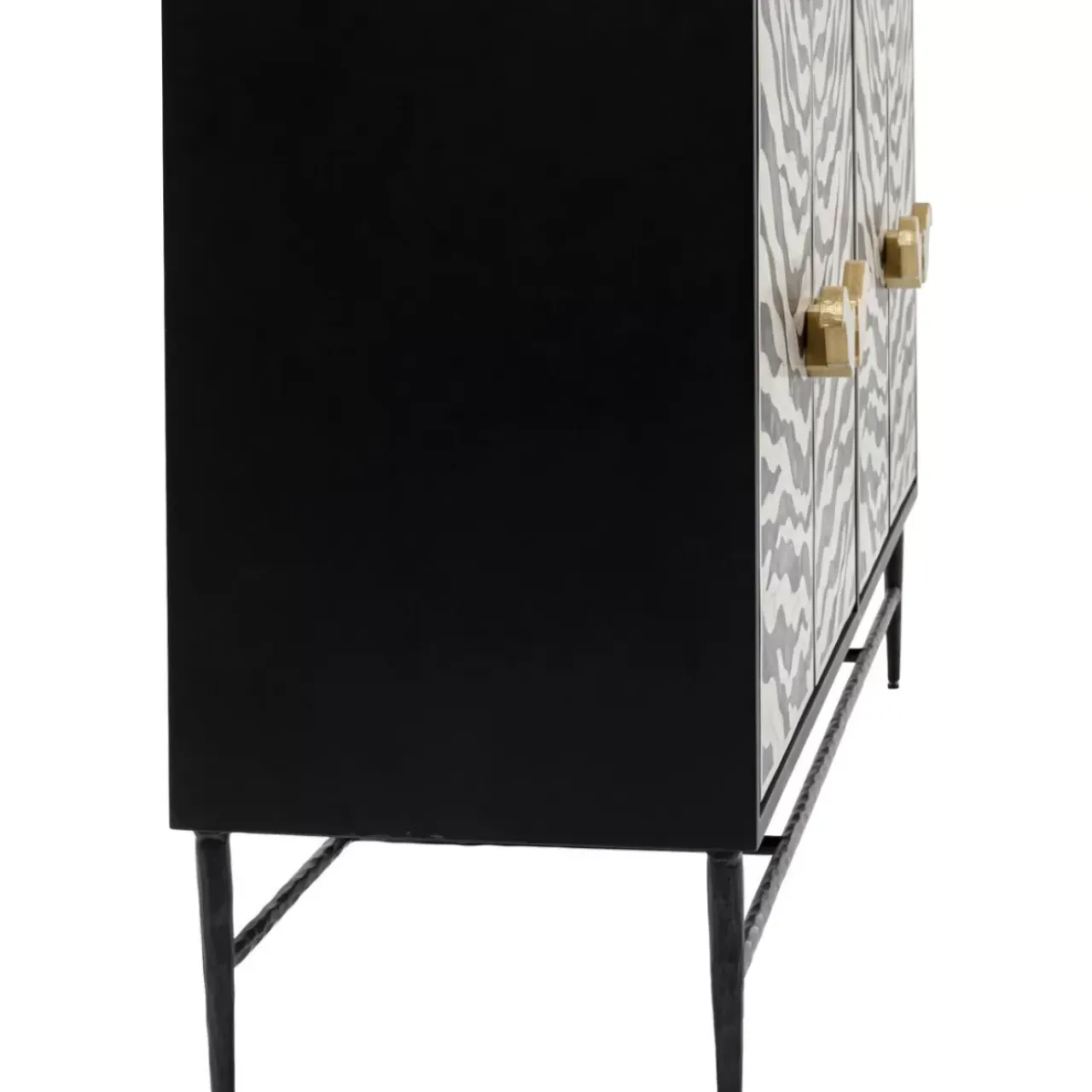 Kommoden & Sideboards-KARE Design Sideboard Zebra 160X80Cm