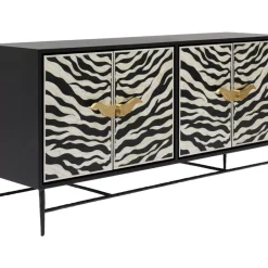 Kommoden & Sideboards-KARE Design Sideboard Zebra 160X80Cm