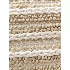 Kissen-KARE Design Sitzkissen Loop Knit Beige 60X60Cm