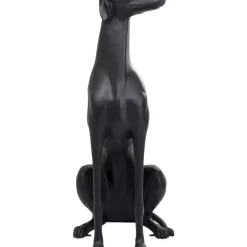 Deko & Geschenkartikel-KARE Design Skulptur Greyhound Oskar Schwarz 180Cm