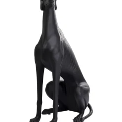 Deko & Geschenkartikel-KARE Design Skulptur Greyhound Oskar Schwarz 180Cm