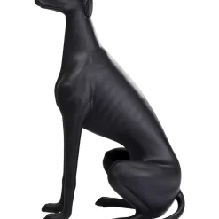 Deko & Geschenkartikel-KARE Design Skulptur Greyhound Oskar Schwarz 180Cm